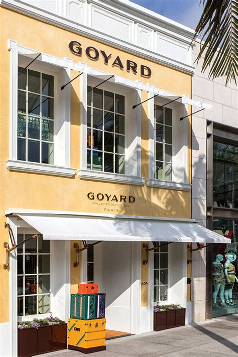 goyard beverly hills contact|maison goyard locations.